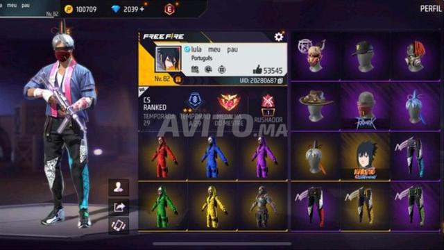 Compte Free Fire - 2