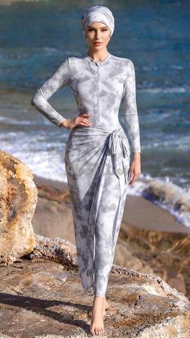 بوركيني أنيق ومريح للبحر والمسبح✨️🎀 - 2