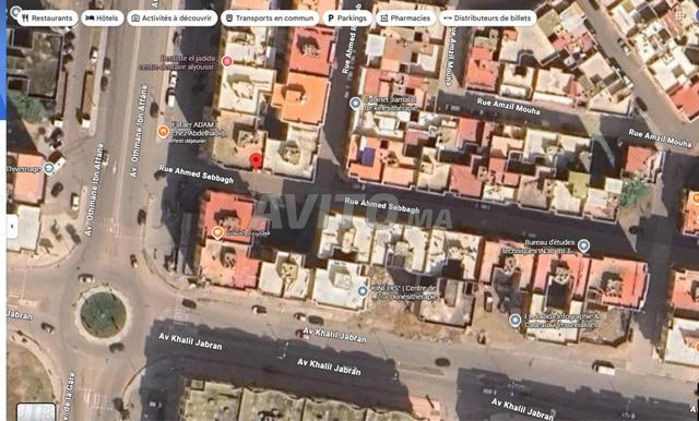 Terrain commercial de 200 m² à El Jadida - Najd2