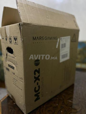 صندوق ألعاب Mars Gaming MC-X2 أبيض جديد - 2