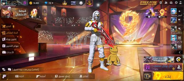 Compte Free Fire à vendre, unique en son genre