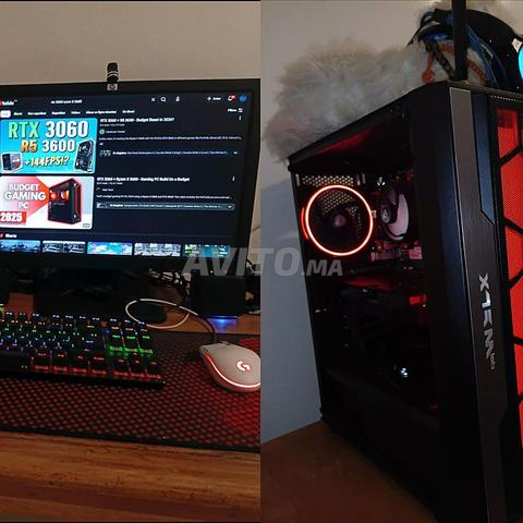 Setup gamer complet RTX 3060 12Go Ryzen 5 3600
