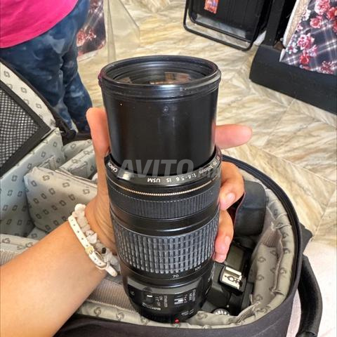 كاميرا كانون D40 و EF70-300mm F4-5.6 IS USM