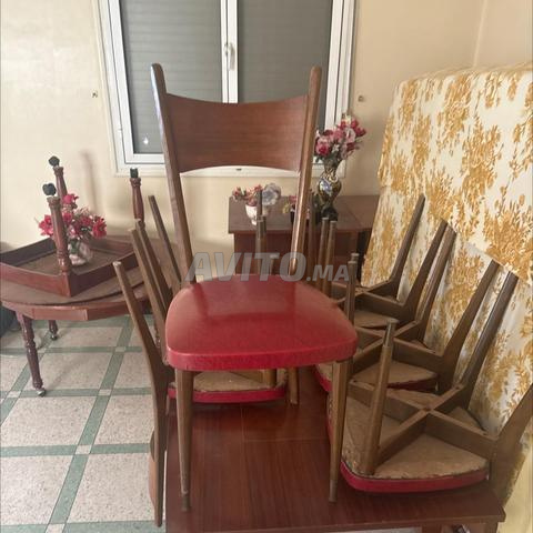 Table de salon avec 6 chaises - 2