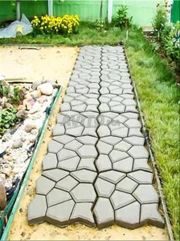 Aménagement de l'allée de jardin