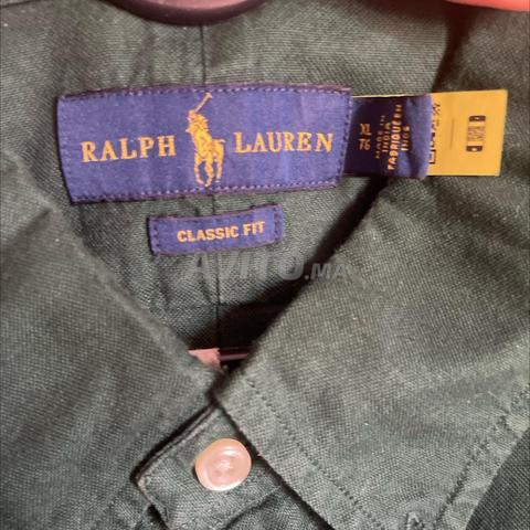 Chemise Polo Ralph Lauren neuve couleur vert royal - 2