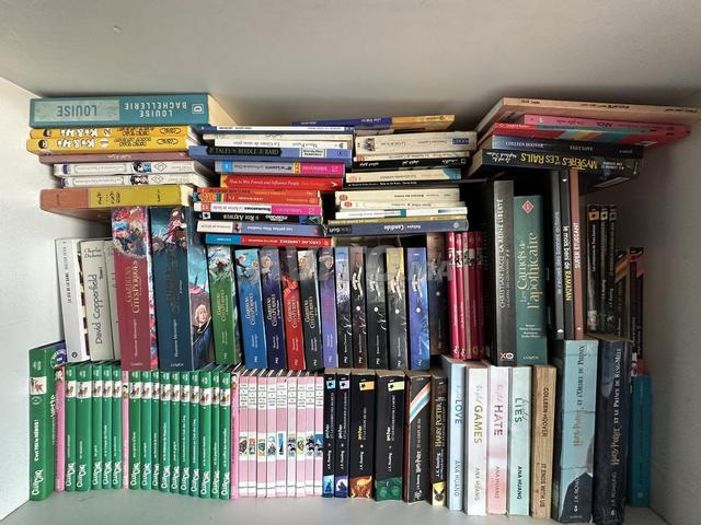 Vente d’un lot de livres quasi neuf