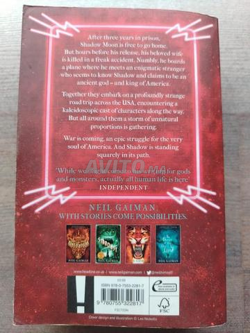 Livre American Gods - Version Originale Anglaise - 2