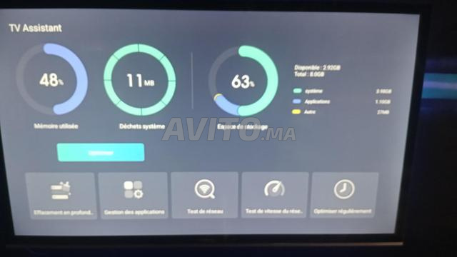 Télévision smart (YouTube, applications) 32 pouces - 2