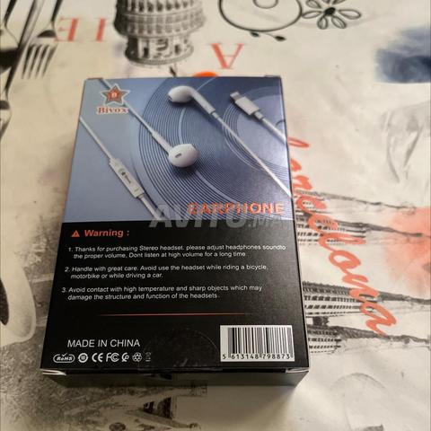 écouteur iphone avec fil - 2