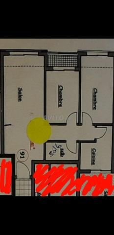 Appartement à louer 51 m² à Casablanca - 2