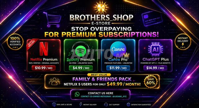 Abonnements premium à bas prix