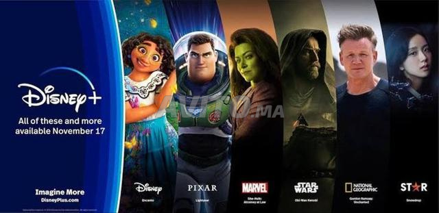 Compte Disney+ officiel en 4K avec garantie complète