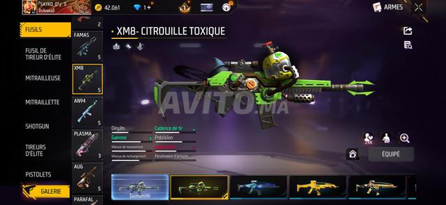 Compte Free Fire - 2