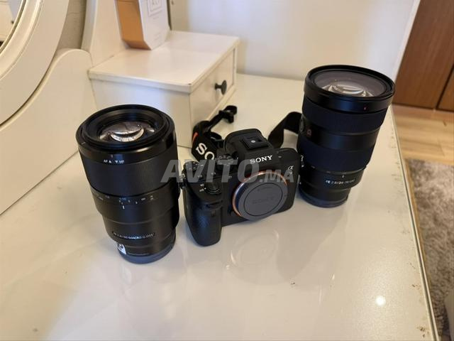 حزمة سوني A7 III 3300 لقطة، 24-70 GM، 90 ماكرو