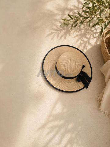 طقم أوفرسايز من الخيوط، شال كريب، قبعة - 2