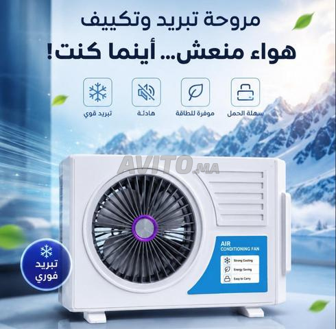 مروحة مكتب قابلة للتعديل بخمس سرعات