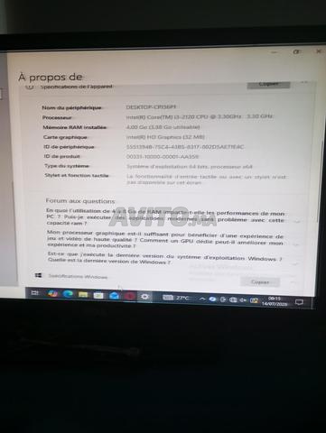 كمبيوتر HP كامل السعر 1200 قابل للتفاوض - 2
