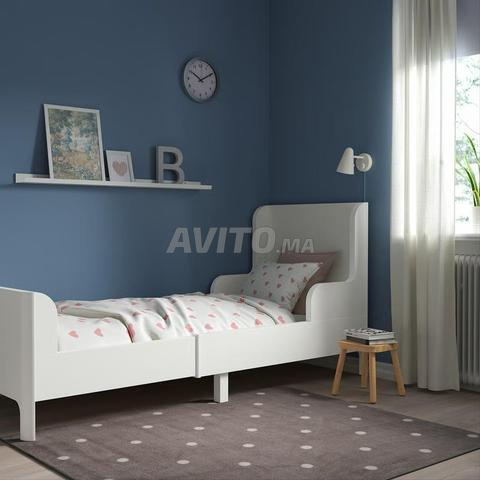 Lit enfant IKEA BUSUNGE extensible avec matelas