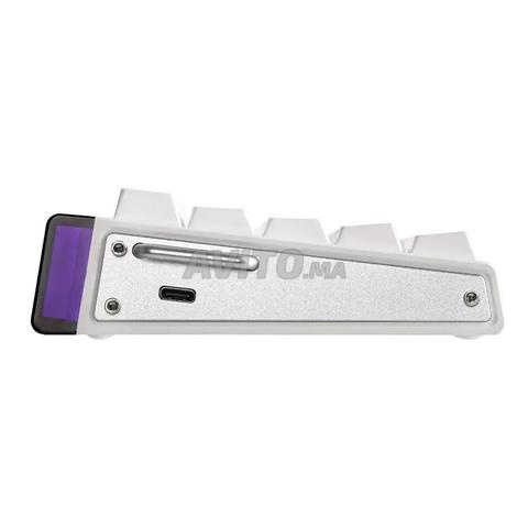 Clavier AULA Hero 68 HE Magnétique Blanc - 2