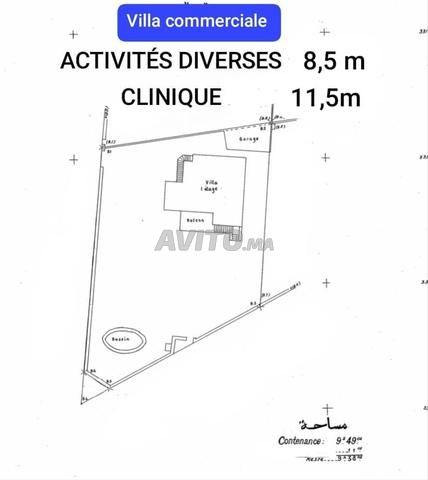 فيلا تجارية زاوية 938م² الواحة