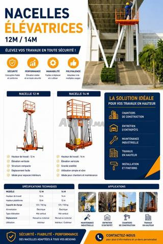 🚜 Nacelle Élévatrice Professionnelle