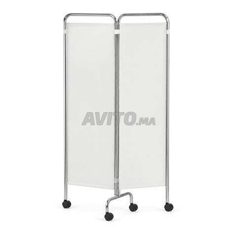 Paravent 2 volets en INOX - 2