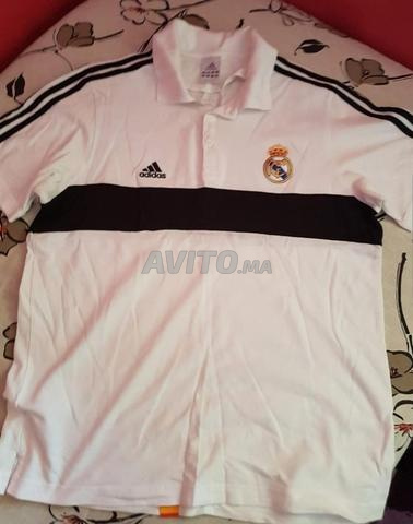 Polo Adidas 3 bandes Real Madrid XL - 2