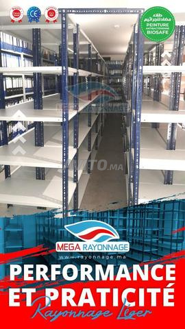 Rayonnage léger multi-usage – Ateliers & bureaux