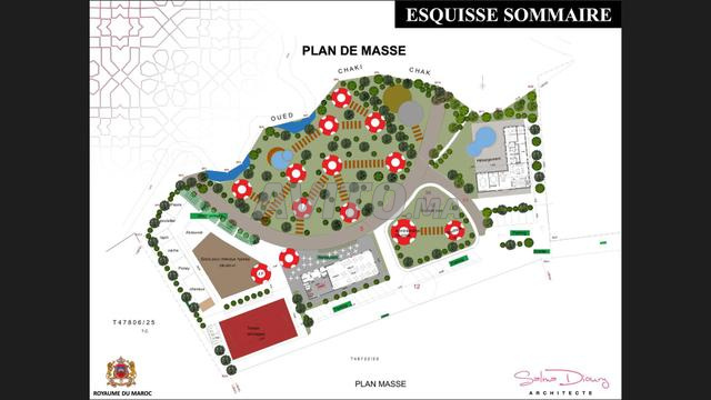 Projet Gîte Rural Complet à Benslimane 1ha titré - 2