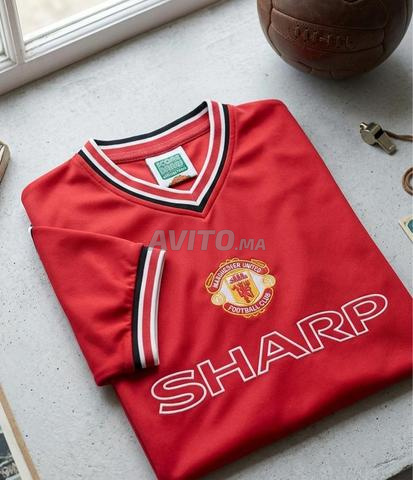 Maillot Domicile Manchester United 1984-86 par Score Draw