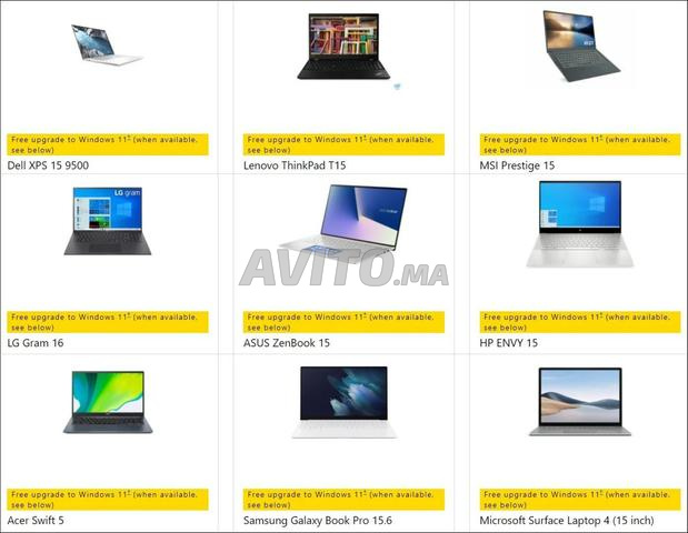 حواسيب محمولة HP / DELL / LENOVO / ACER / ASUS... - 2