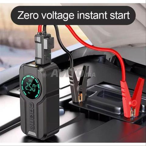 Démarreur batterie voiture et gonfleur