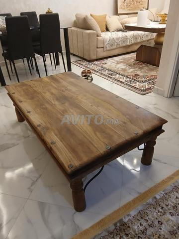 Table antique en bois - 2
