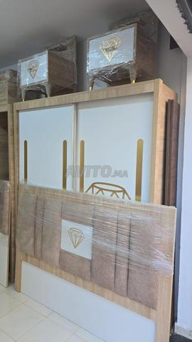 Chambres à coucher disponibles MDF complet mesure 1.60 - 2