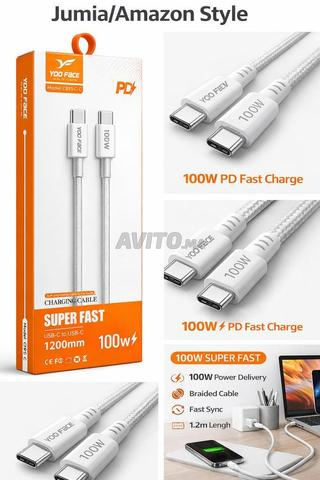 كابل YOO FACE CB15C-C بقوة 100 واط