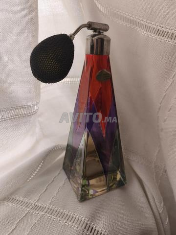زجاجة عطر كريستال إيطالي عتيقة - 2
