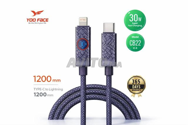 كابل YOO FACE CB22 USB-C 30W