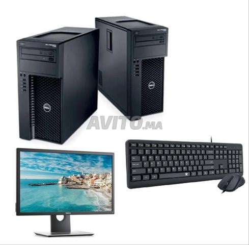 كمبيوتر مكتبي كامل ديل و HP 8 جيجا رام SSD 256 جيجا