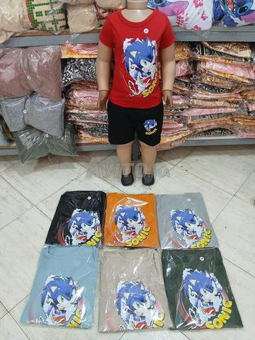 Ensemble Sonic pour garçons de 2 à 14 ans - 2