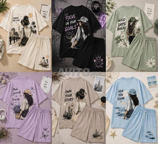 T-shirt et short fabriqués par Draconia heraldry - 2