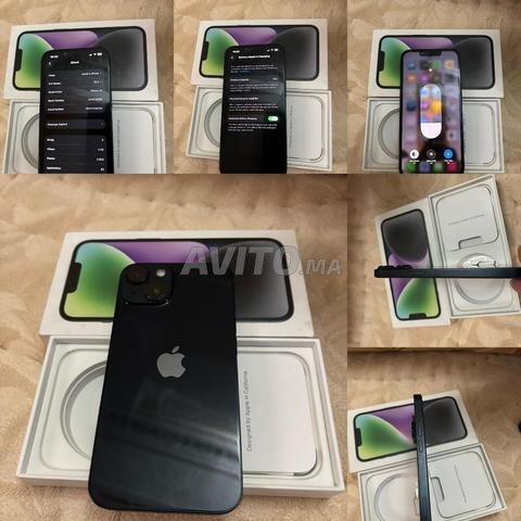 iPhone 14 officiel avec sa boîte