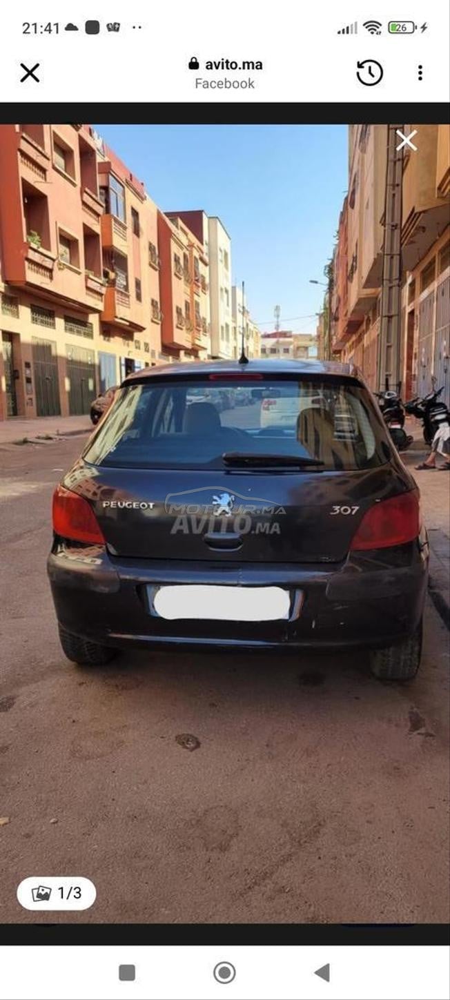 Peugeot 307 Essence Manuelle 2004 à Kénitra