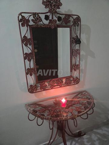 Console avec miroir - 2