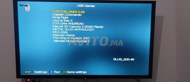 PS2 flashé plein jeux - 2