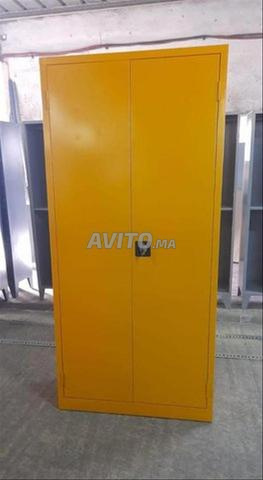 Armoire métallique porte battante d'usine - 2