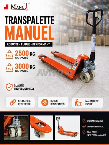 🚚 Transpalette Manuel 2500/3000 kg 📦 W - 2