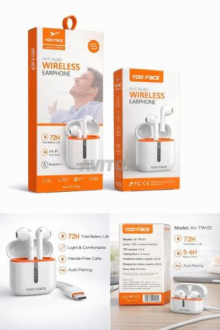 سماعات بلوتوث YOO FACE TW-01
