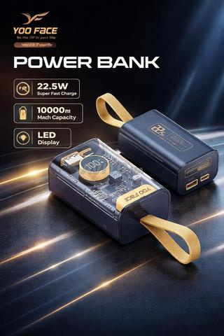باور بانك YOO FACE PB-03 10000mAh 22.5W