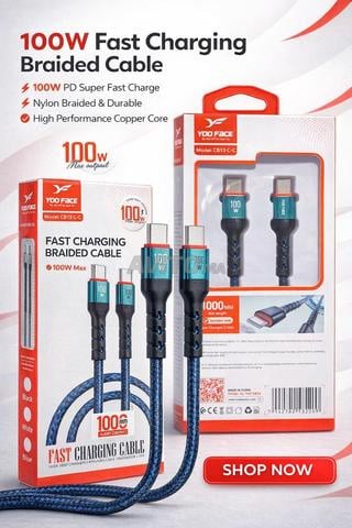 CÂBLE YOO FACE CB13C-C 100W